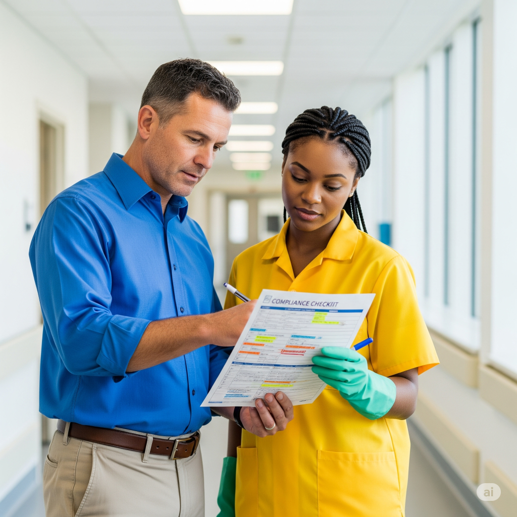 Aspin Group's cleaning methodologies are designed from the ground up to meet the standards outlined in key legislation