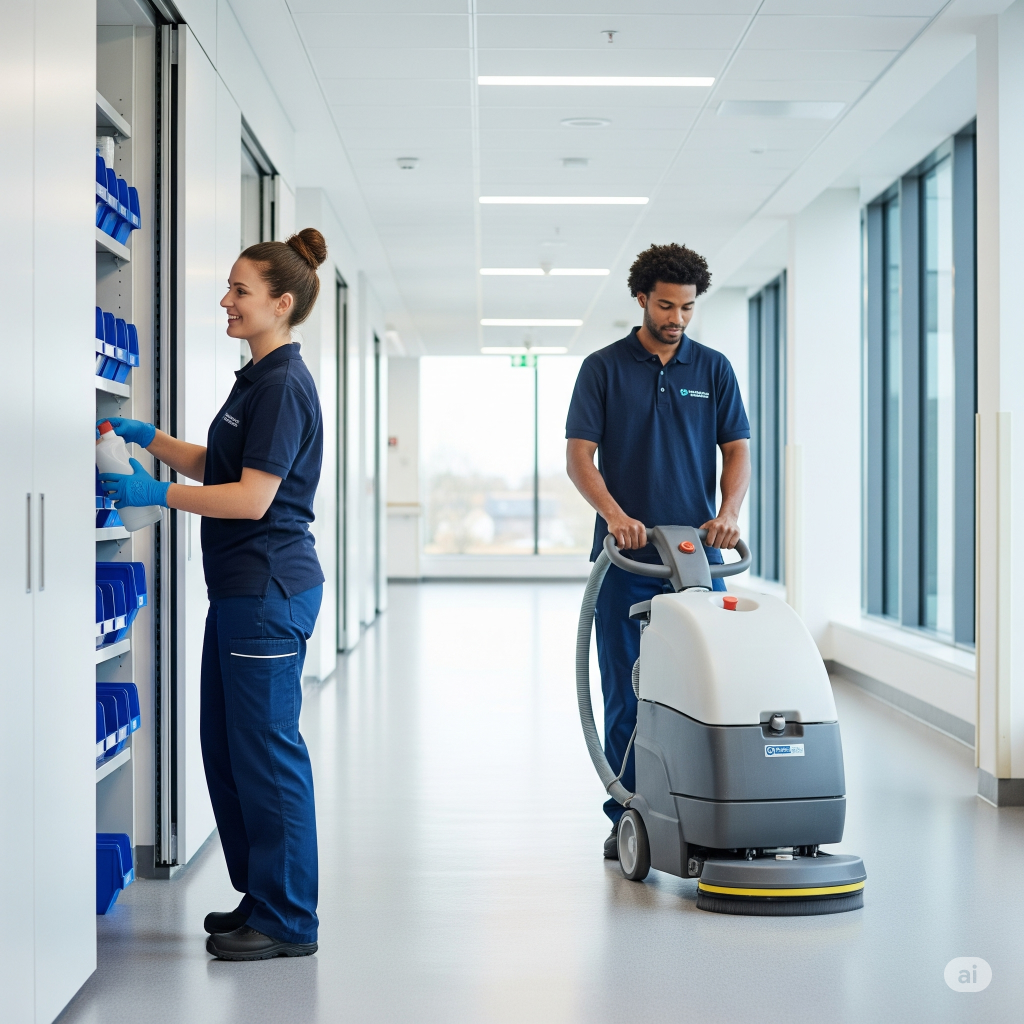 Aspin Group's strength lies in a combination of commercial cleaning and intelligent Facilities Management
