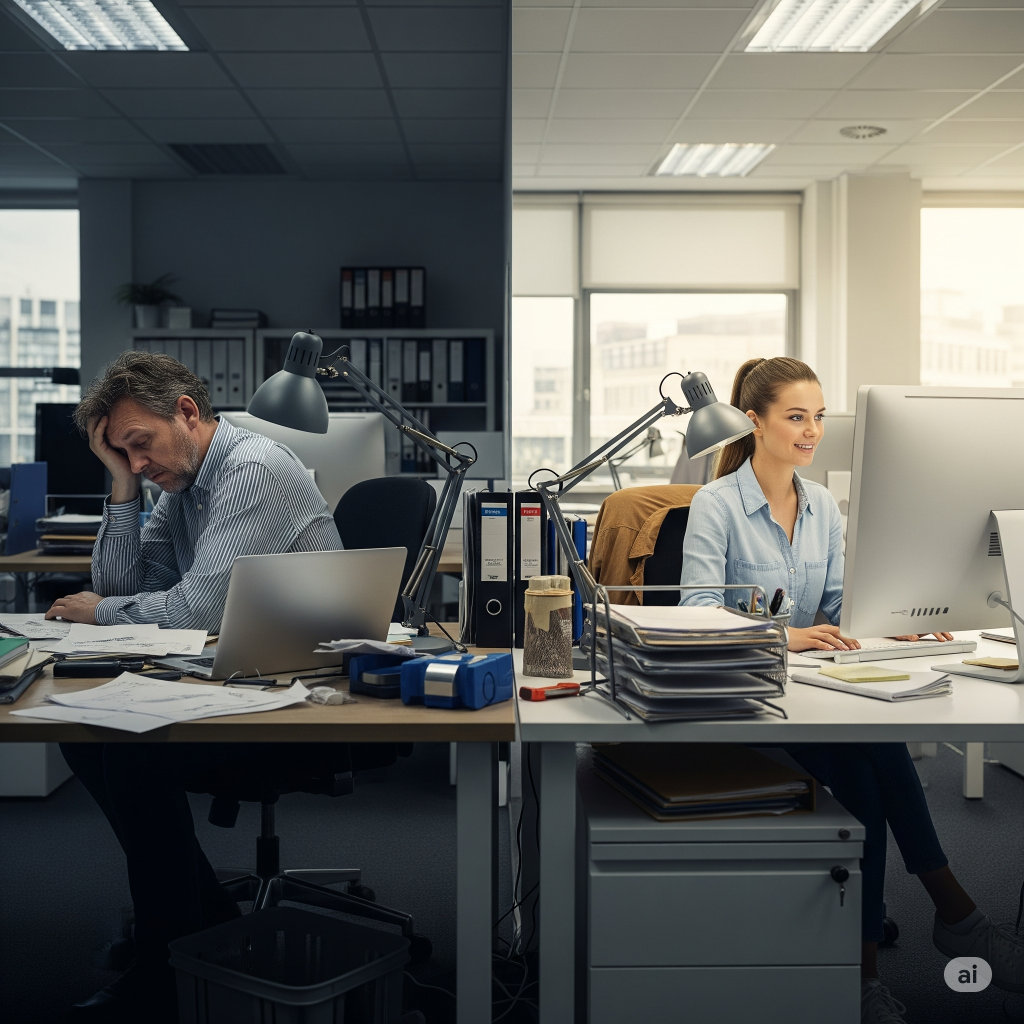 A clean office is an investment in employee well-being and productivity